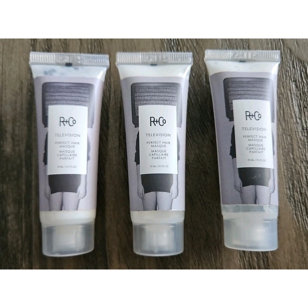 3X R+Co Television Perfect Hair Masque 15 ml .5 oz Travel Size NEW